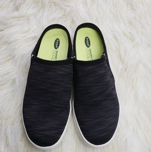 Dr Scholl's Black Print Madi Mule Sz 7M